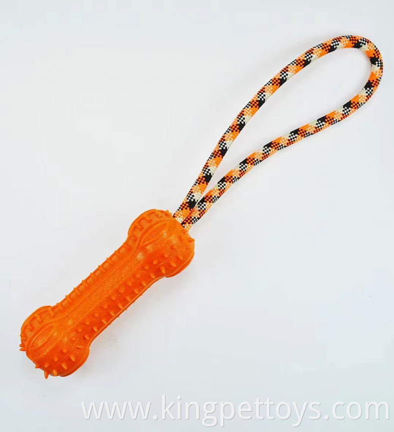 TPR Pet Bone Rope Toy